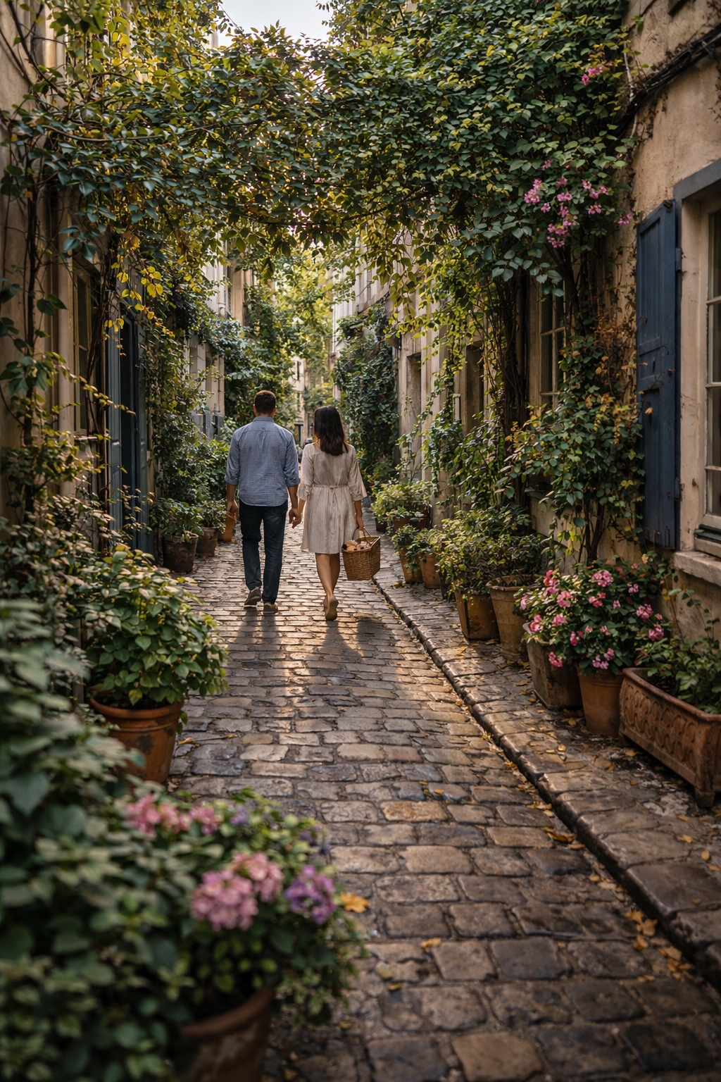 secret street Paris Rue des Thermopyles hidden spot