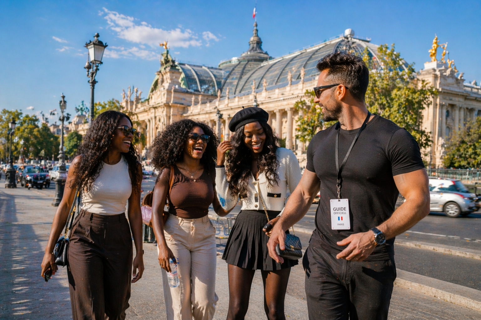 Private Paris tour guests