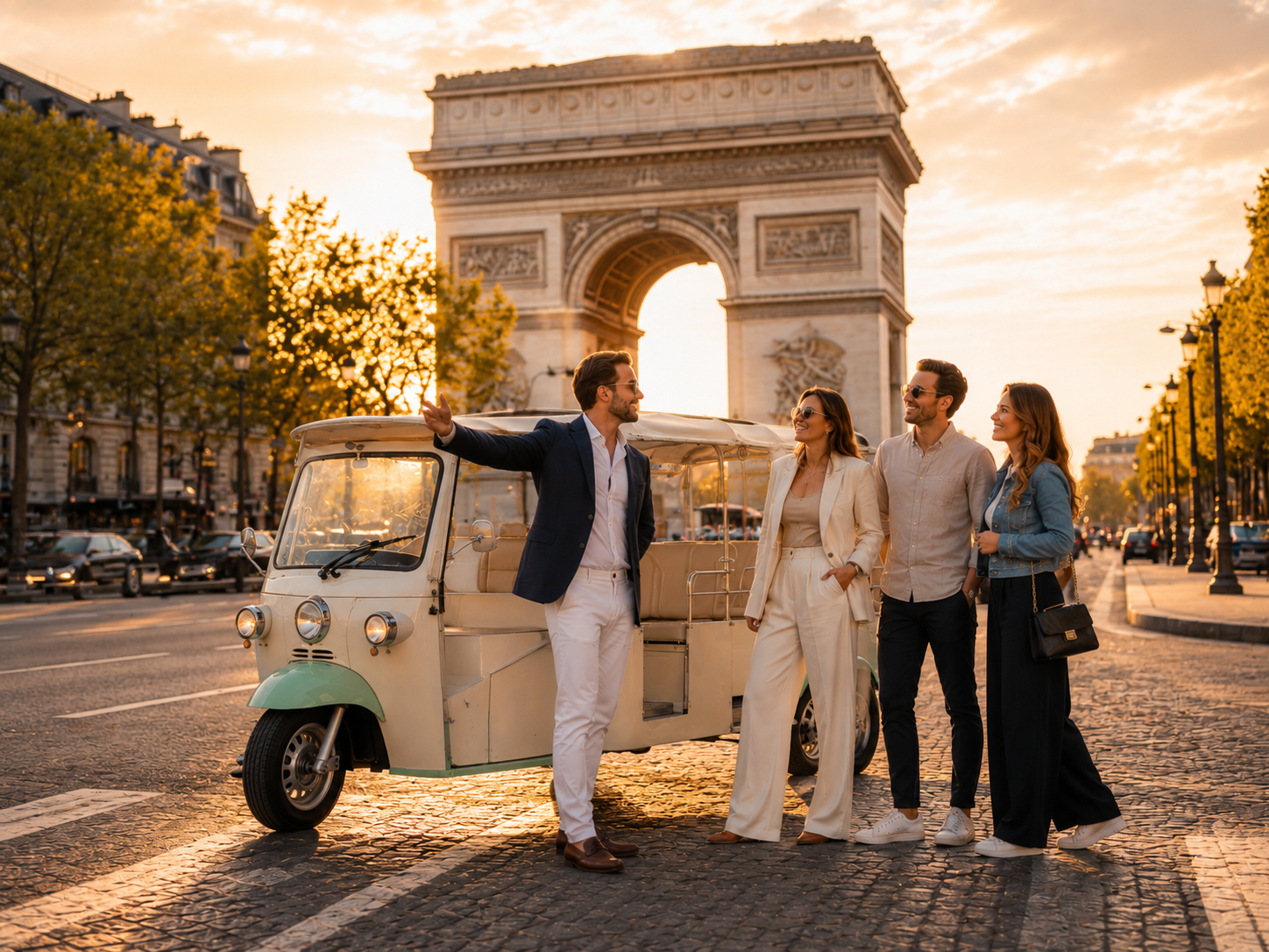 Paris premium TukTuk experience